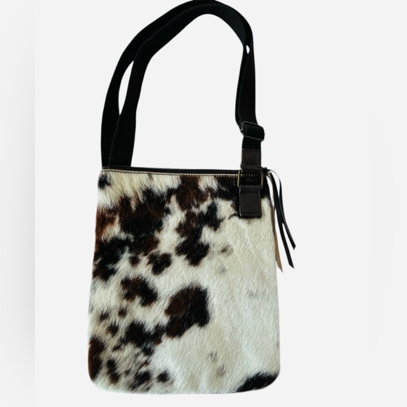 Maurizio Taiuti Genuine Leather Cowhide Bag in Brown - Picture 2 of 10